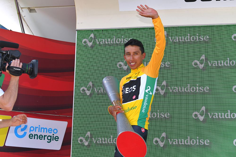 Egan Bernal (Team Ineos) wins Tour de Suisse