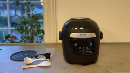 Tefal Multicook Actify Air Fryer on the counter