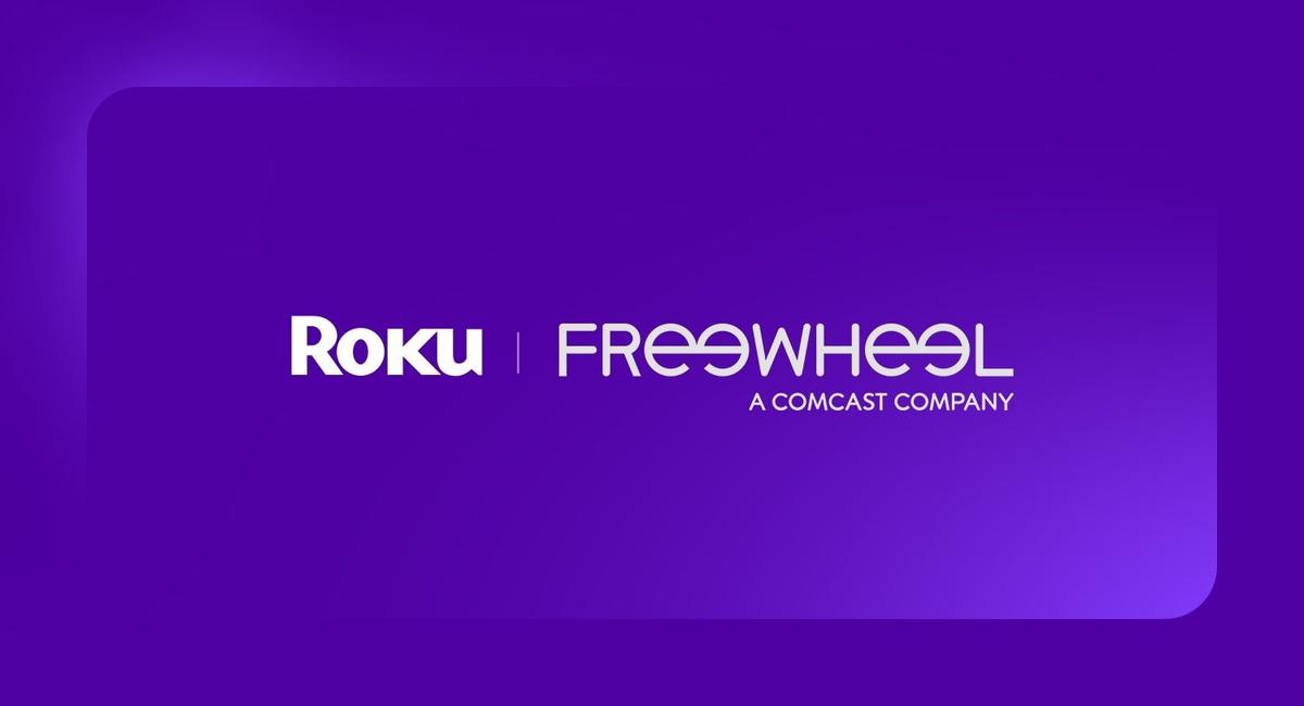 Roku and FreeWheel logos