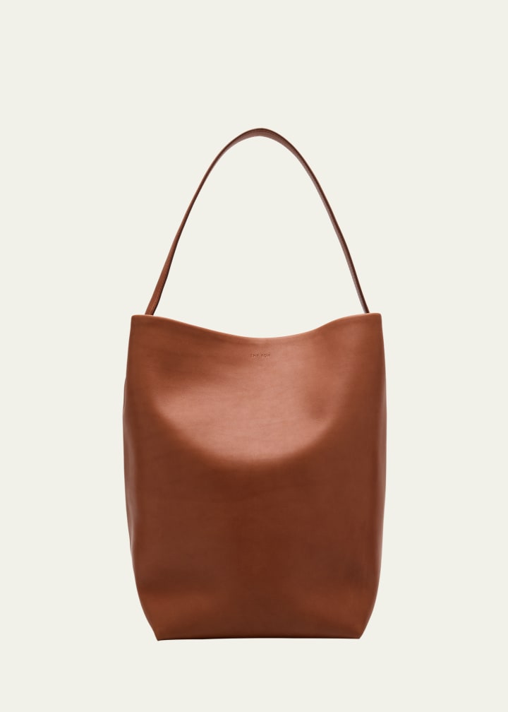 Park North-South Tote Bag in Leather