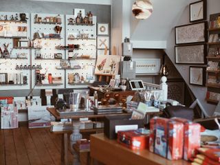 LeadTin's interiors, filled with beautiful stationery.