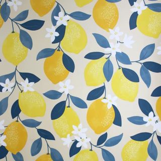 Dunelm Sicily Fruits Wallpaper