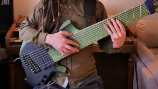 ChaotH and a custom 9-string bass