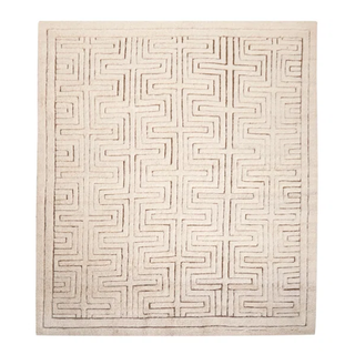 Subtle geometric rug from Wayfair.