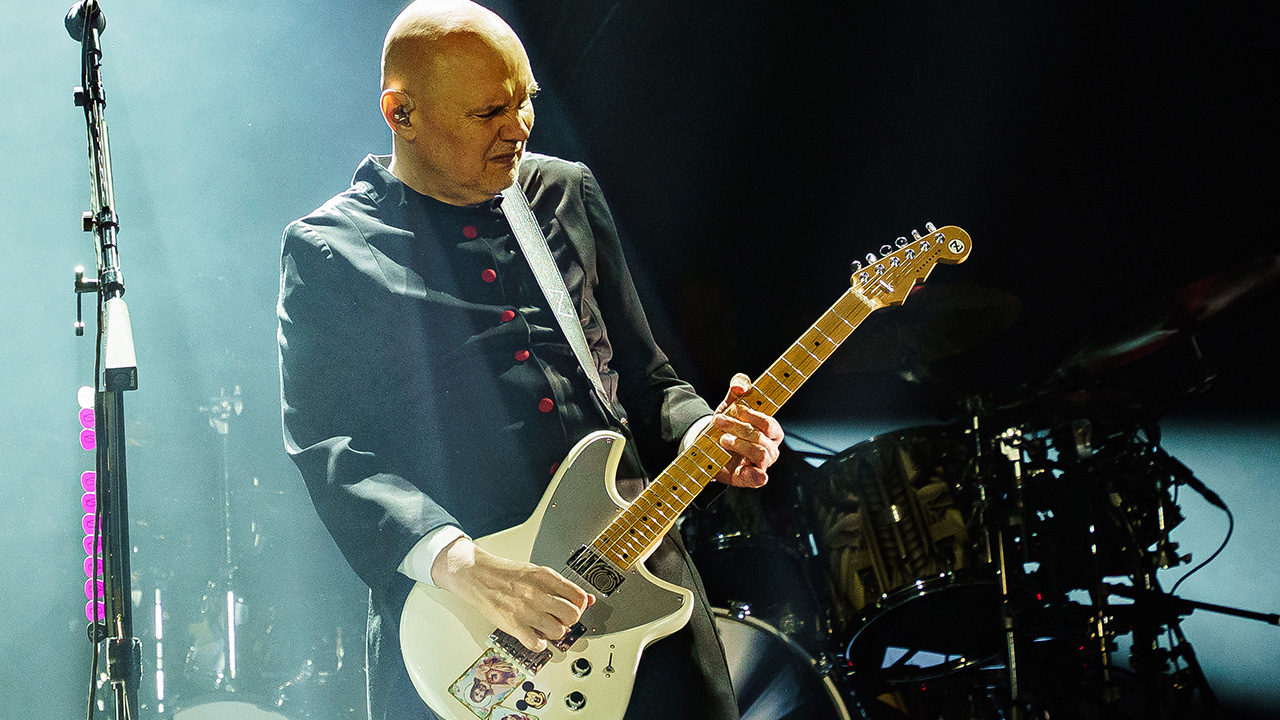 Billy Corgan performs live with Smashing Pumpkins