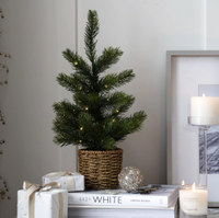 Pre-Lit Mini Christmas Tree | £35 £28 (save £7) at The White Company