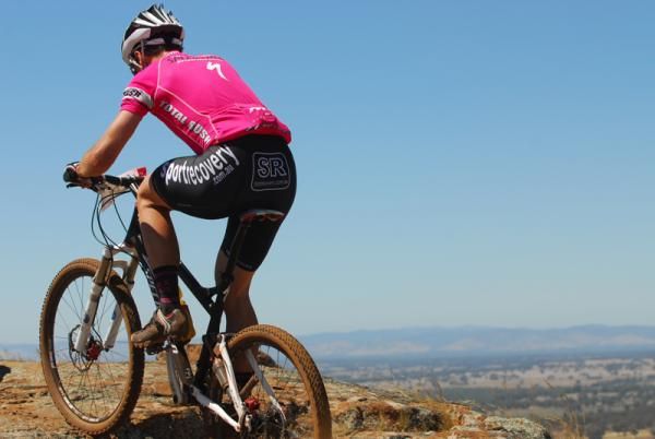 Riders seemed on top of the world on Mount Major.