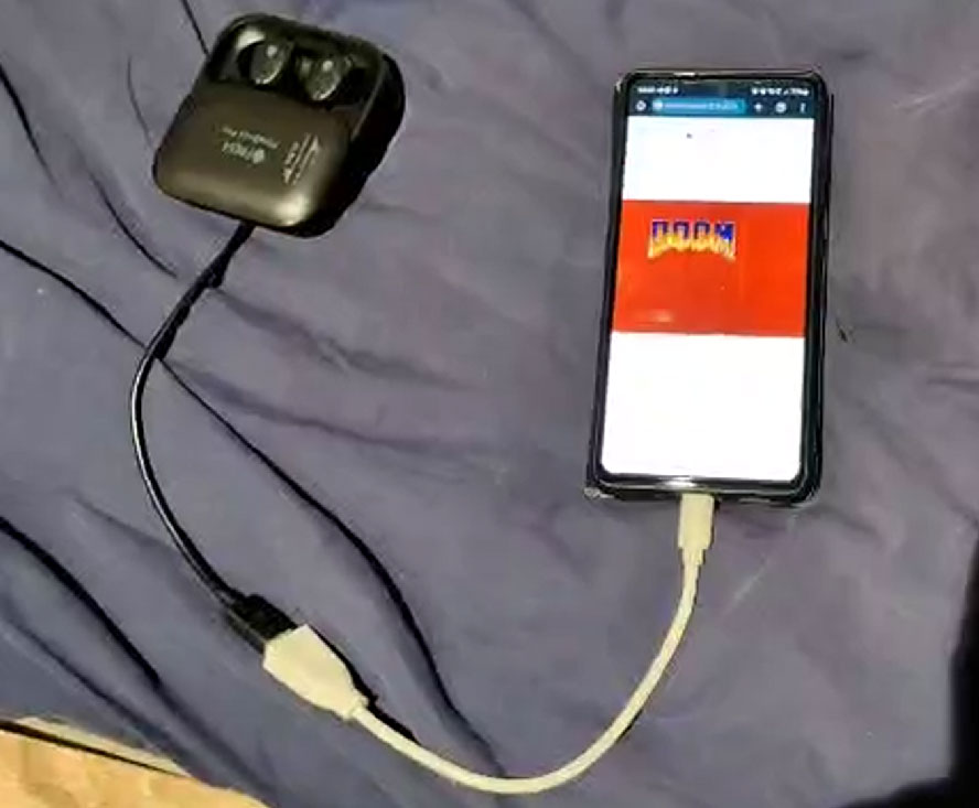 DoomBuds - Doom powered by earbuds