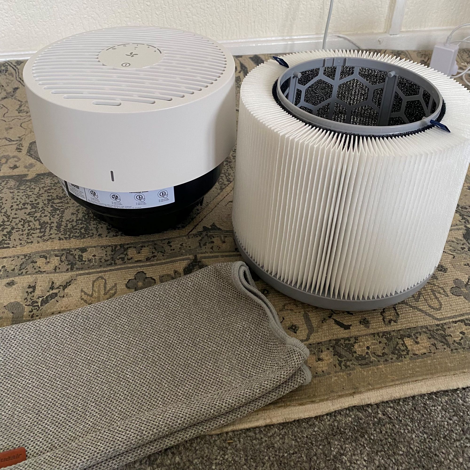Blueair Blue Pure 511i Max Air Purifier - filter replacement