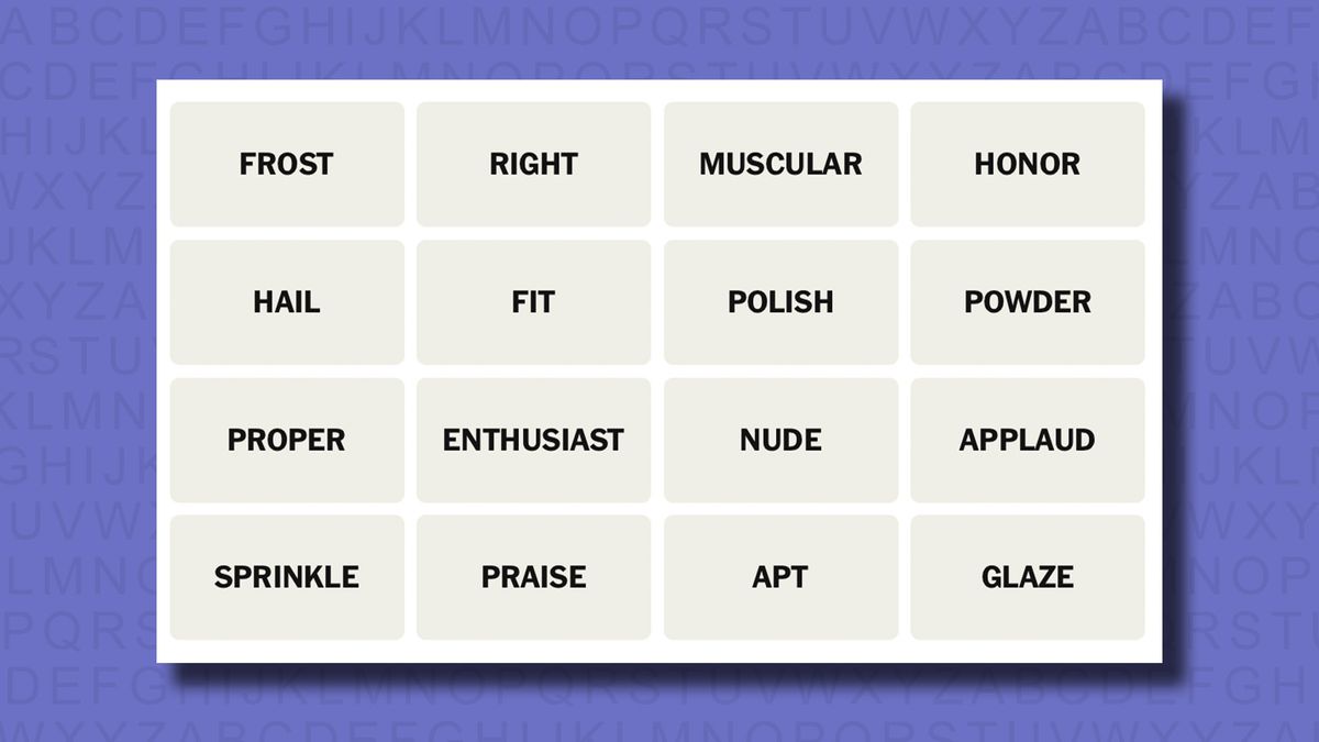 NYT Connections hints and answers for Thursday, May 29 (game #718