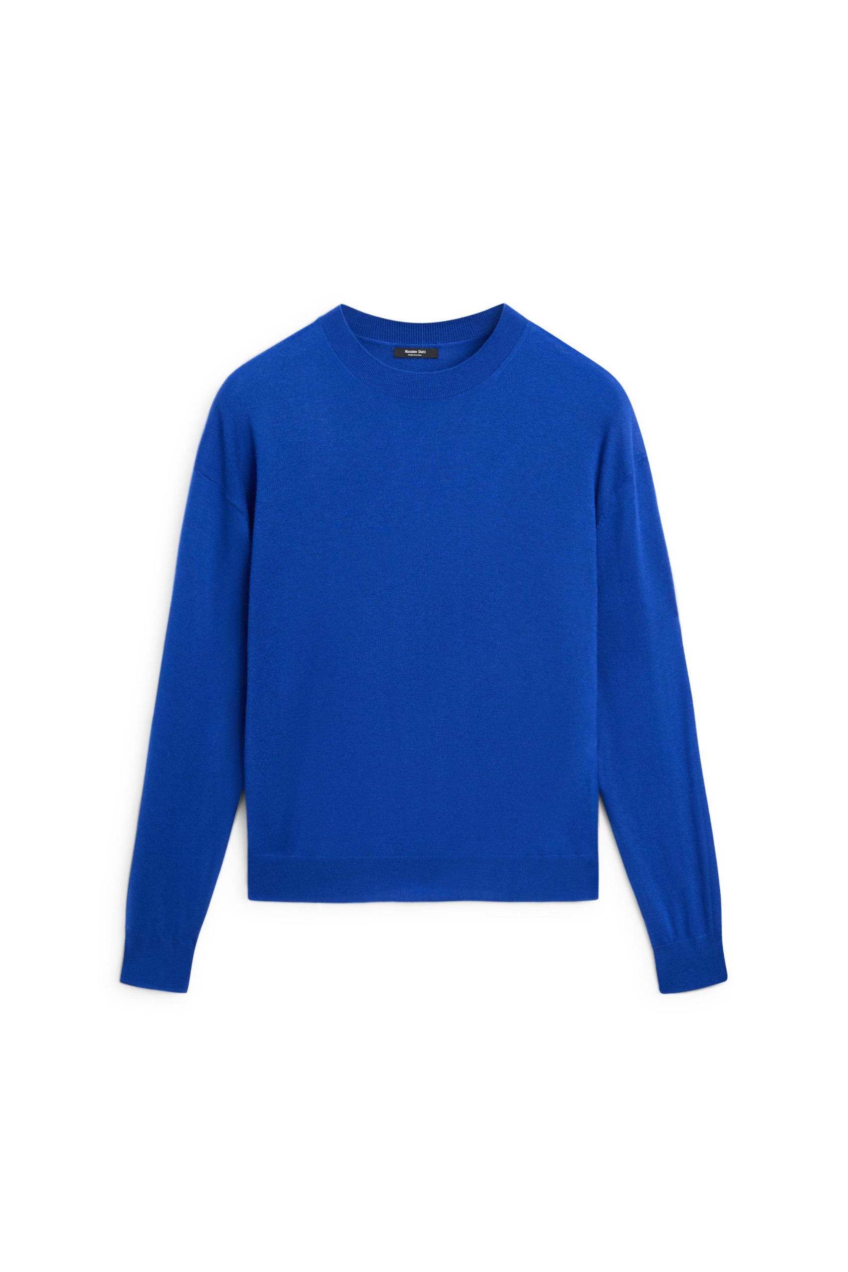 Fine Knit Round Neck Sweater