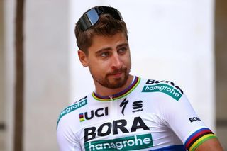 Peter Sagan (Bora-Hansgrohe) at the Vuelta a España team presentation