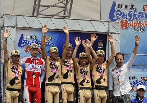 Footon - Servetto Team finished 3rd in the team classification.