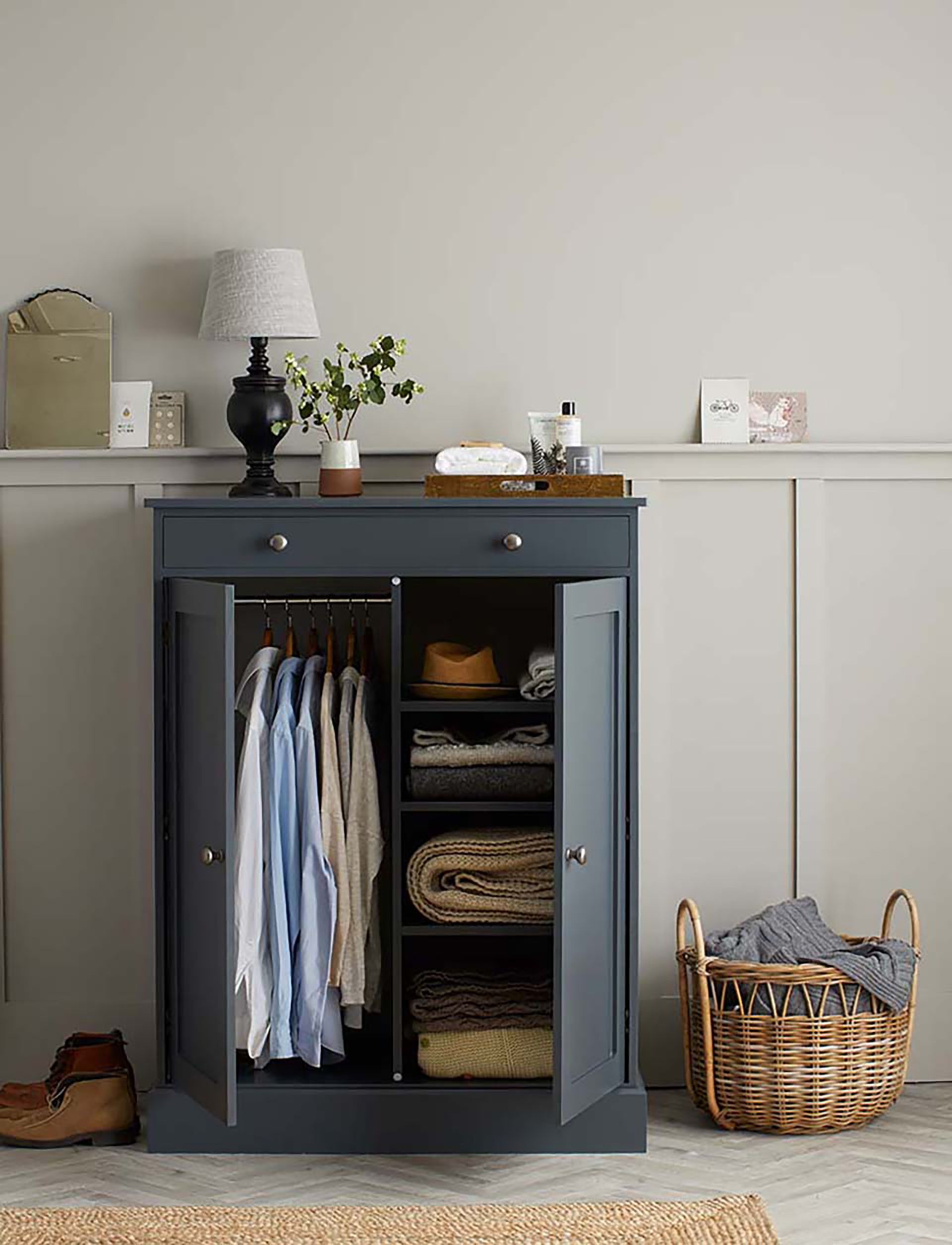 Portland small wardrobe by The Dormy House