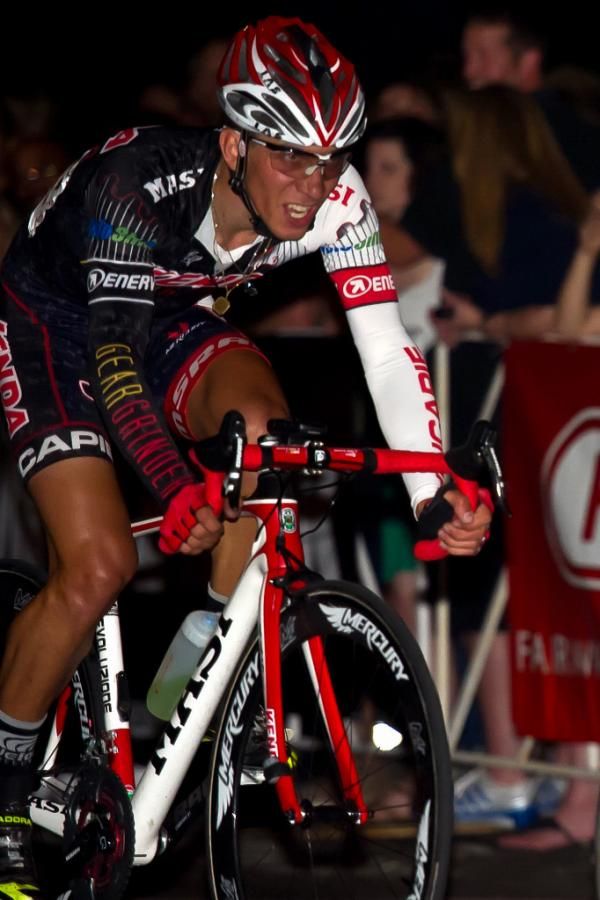 Luca Damiani (Kenda/5-Hour Energy Pro Cycling p/b Geargrinder) won from a four-man break which lapped the field.