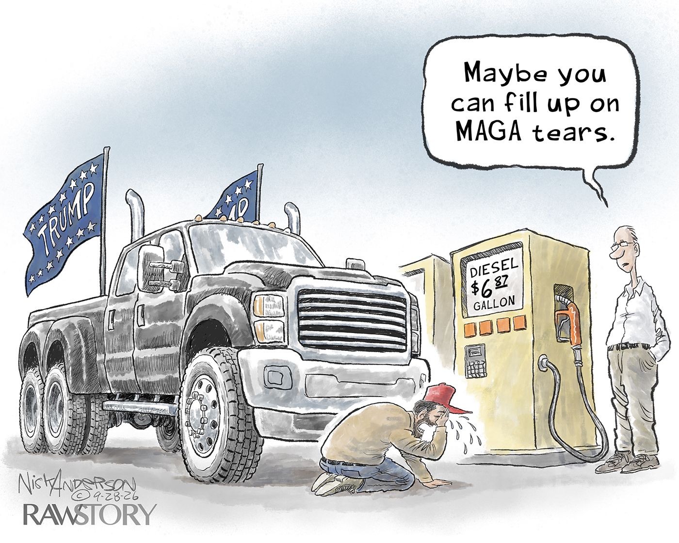 
                                Political cartoon
                            