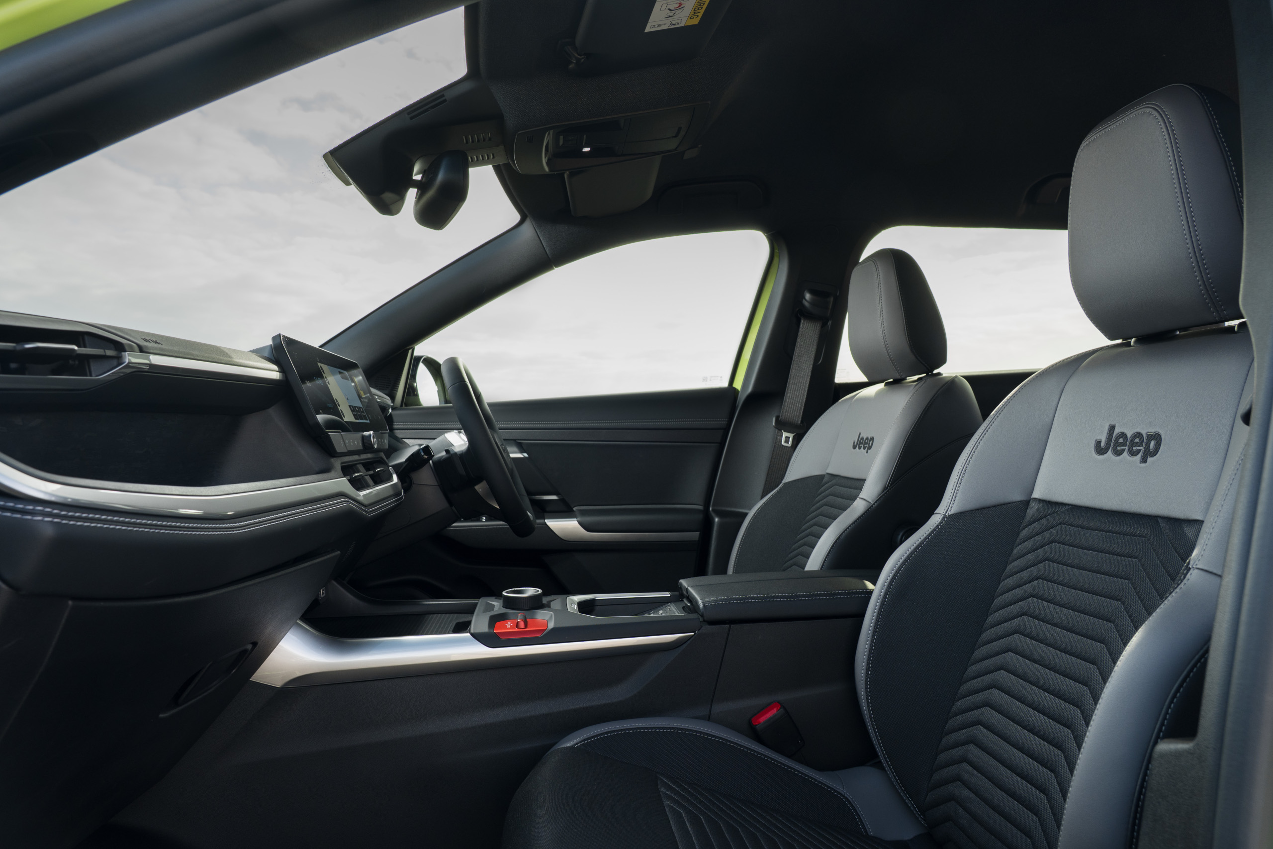 Front seats of the new Jeep Compass
