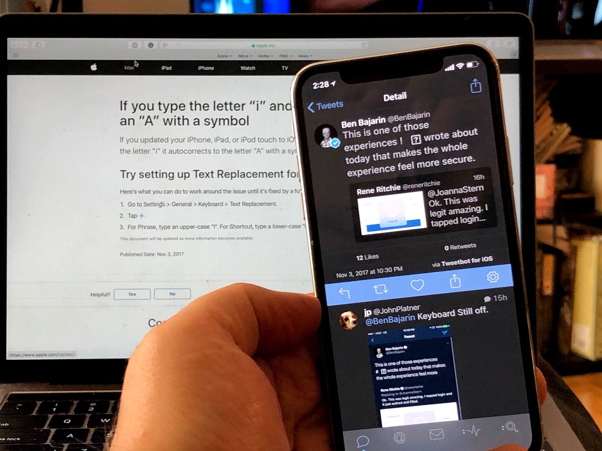 How to fix the annoying ! [?] text bug on iPhone and iPad | iMore