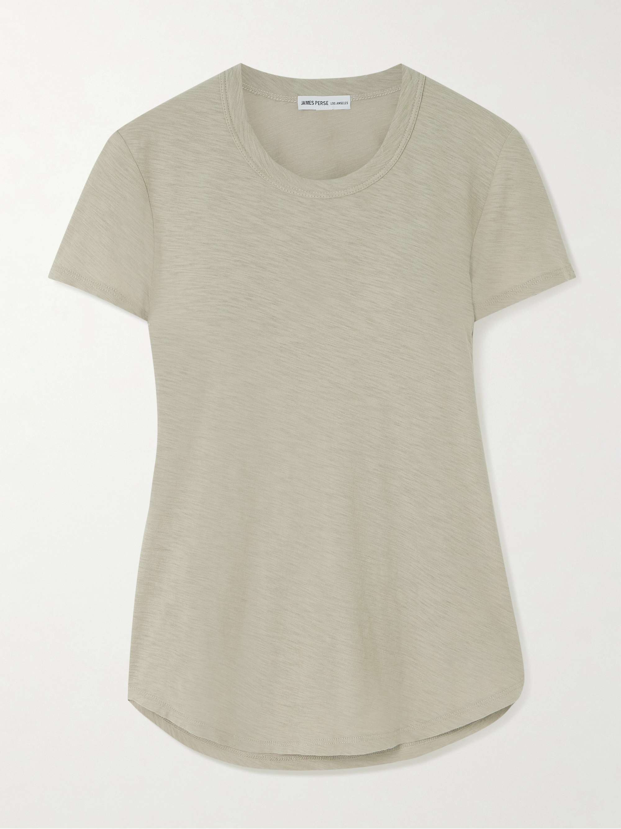 Slub Cotton-Jersey T-Shirt