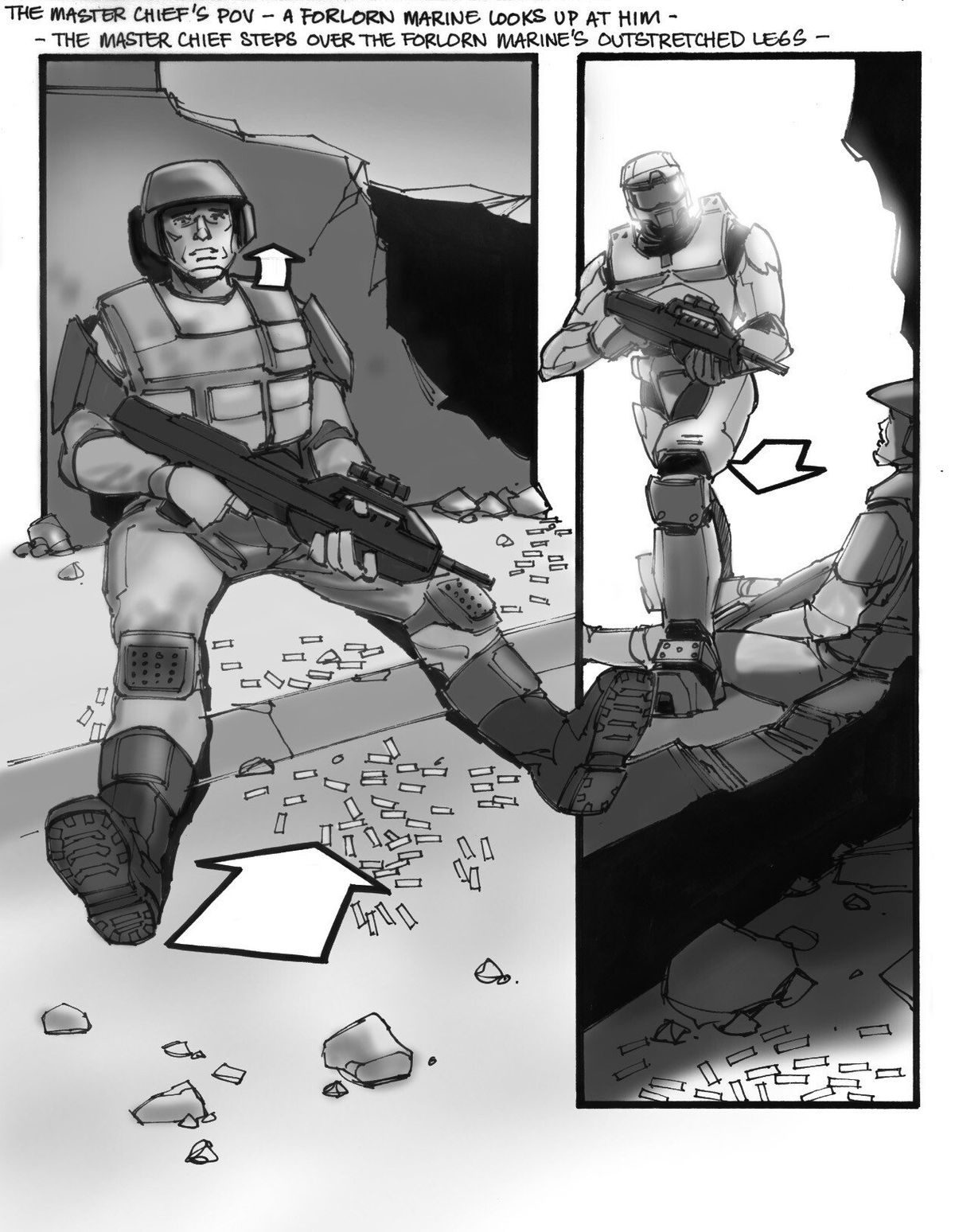 Halo 2 Storyboard