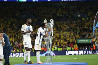 Real Madrid won the 2024 UEFA Champions League at Wembley Stadium
