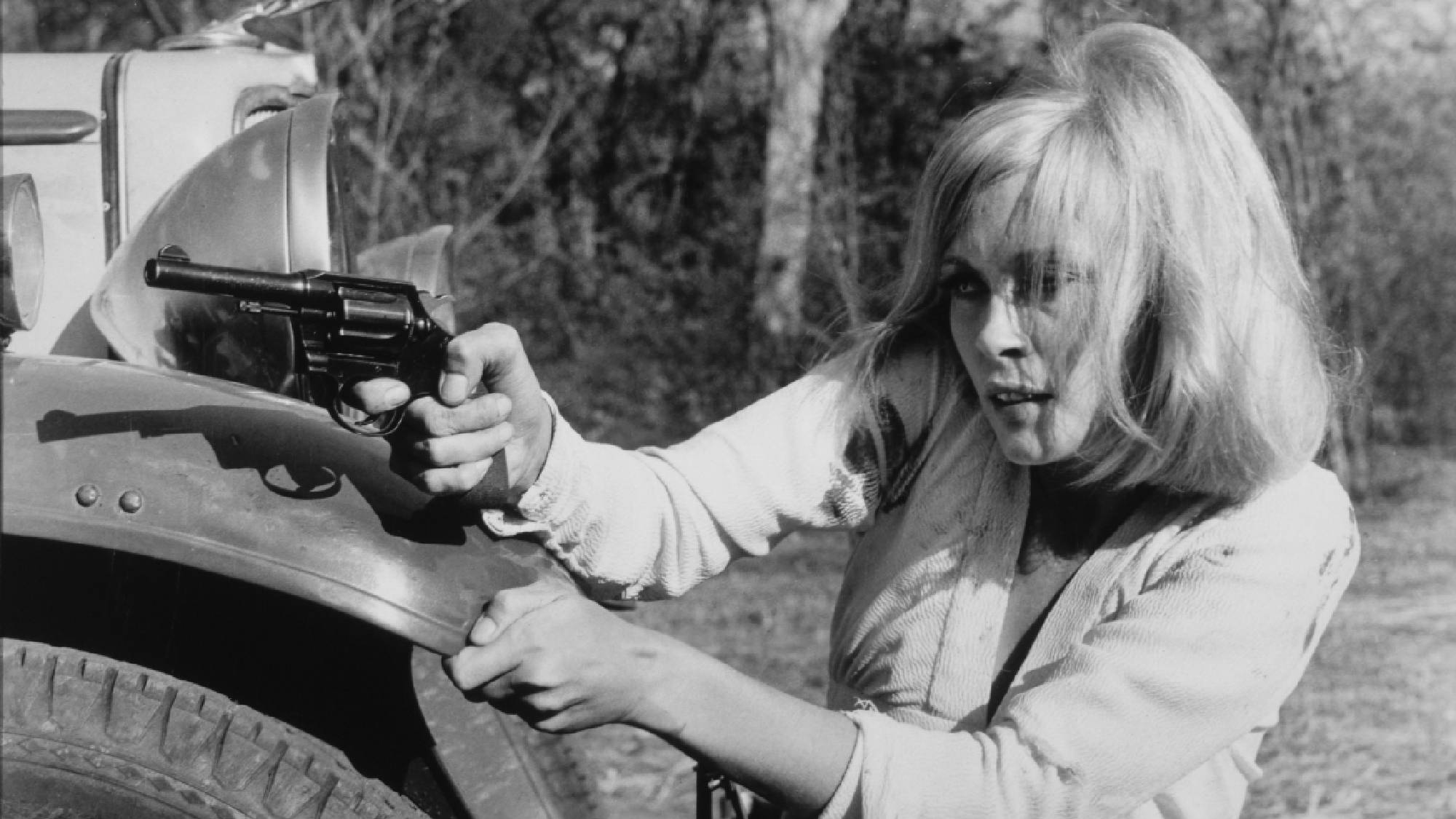 Faye Dunaway jako Bonnie Elizabeth Parker w filmie Bonnie i Clyde