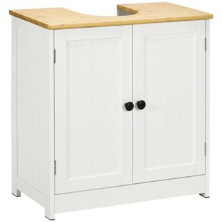 rustic white vanity unit with basin option 