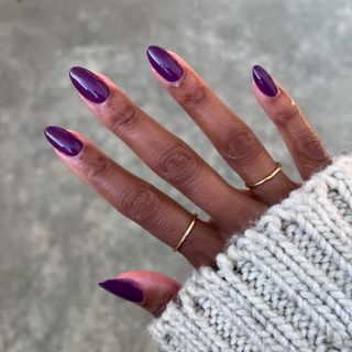 Purple Majesty Nails