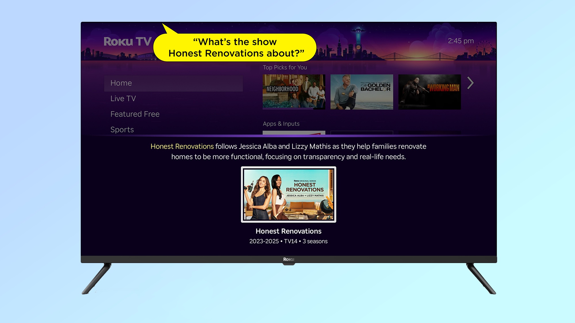 Roku Voice AI search