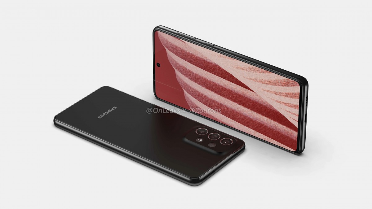 Samsung Galaxy A73 5G renders