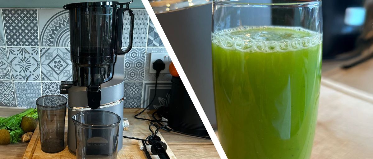 The Amzchef Slow Juicer SJ-036 delivers consistently great results with any fruit or veg (though it can't make me love kale juice)
