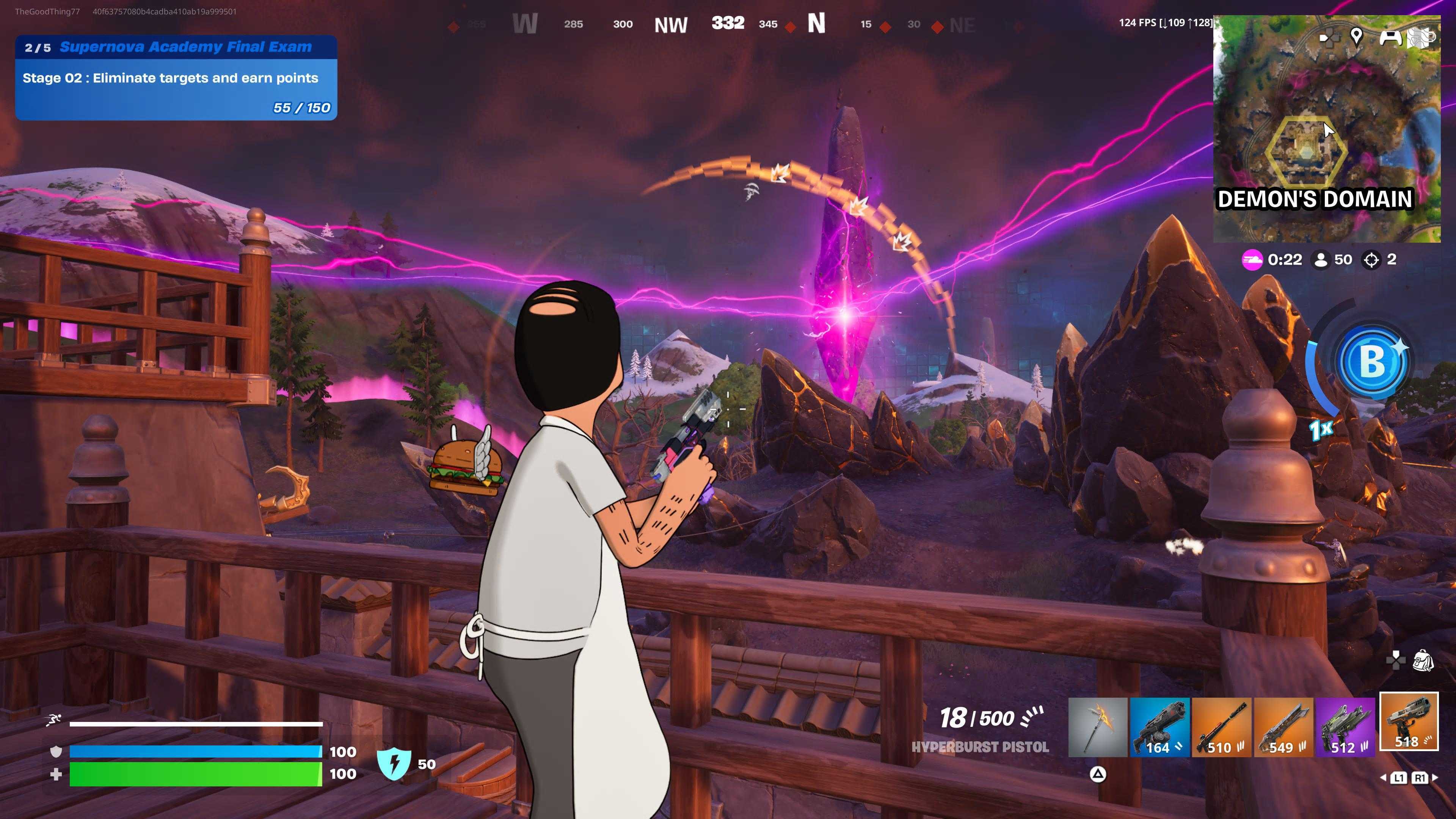Fortnite Super Showdown gameplay