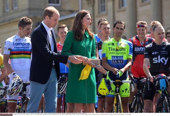 The Duchess of Cambridge on the start line