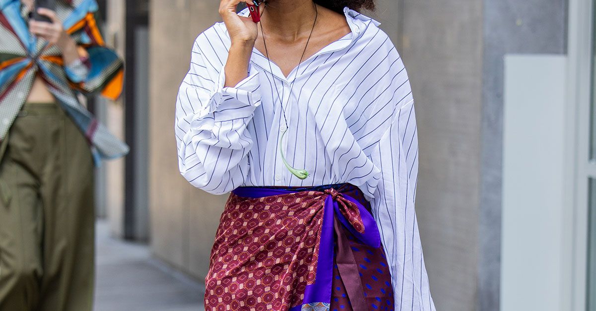 Not Lace, Not Fringe—This Is the Coolest Skirt Trend Dominating This Season