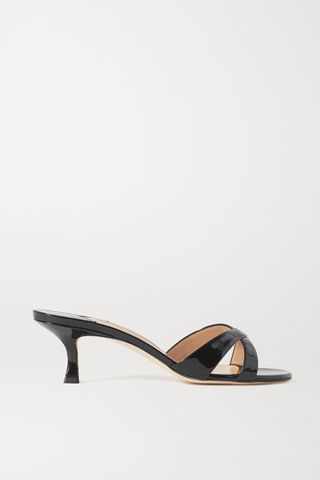 Callamu 50 Patent-Leather Mules