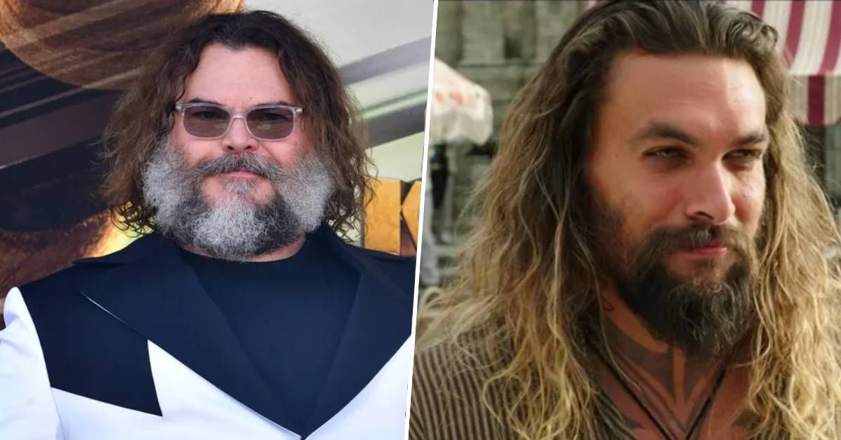 Minecraft Movie Stars Jack Black And Jason Momoa Celebrate End Of 