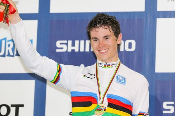 Ben Swift in his new jersey.