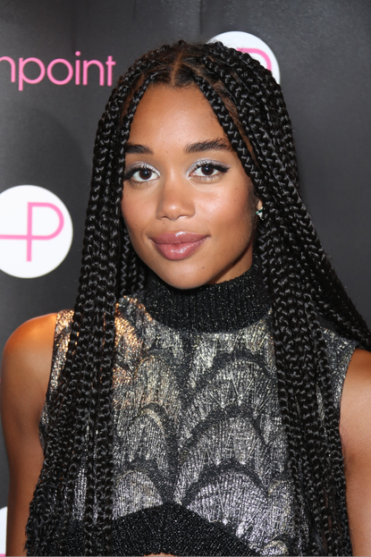 Laura Harrier’s Long Box Braids 