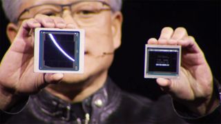Images of Nvidia's Blackwell GPU from GTC.