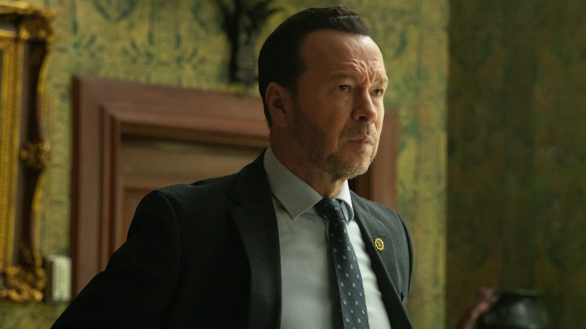 Donnie Wahlberg as Danny Reagan on Boston Blue.