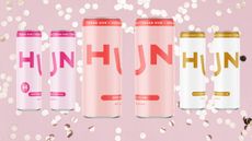 Hun wine in a can available in three flavours