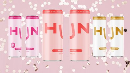 Hun wine in a can available in three flavours