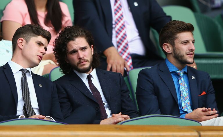 Kit Harington attends Wimbledon