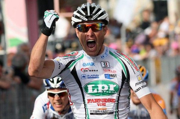 Alessandro Petacchi is ecstatic