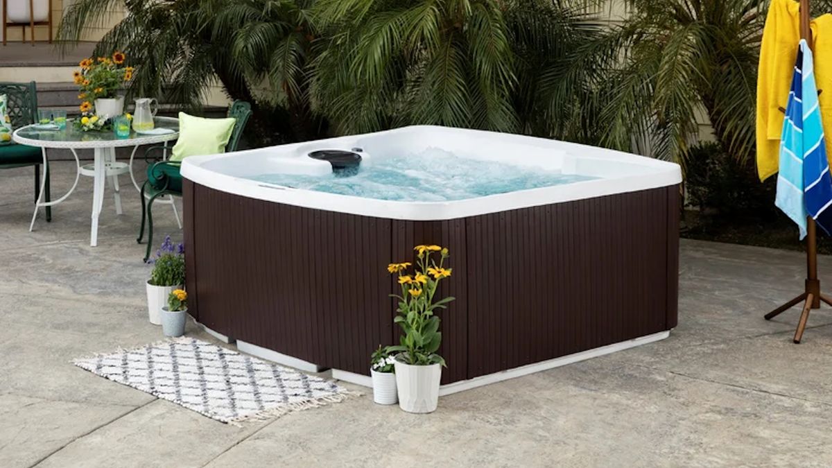 Lifesmart Spas Leganza 230 Volt 6-Person 90-Jet Rectangle Hot Tub