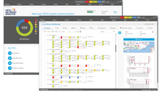 The Paessler prtg network monitor user interface