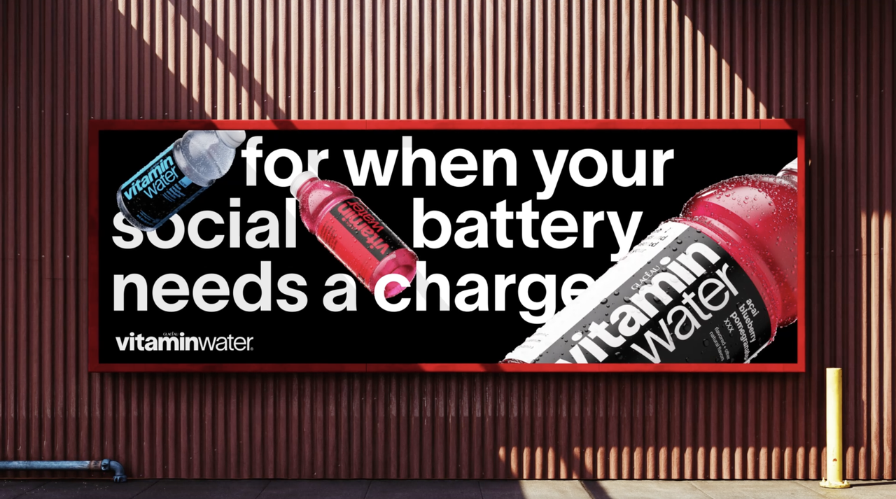 Coca-Cola Vitaminwater packaging redesign