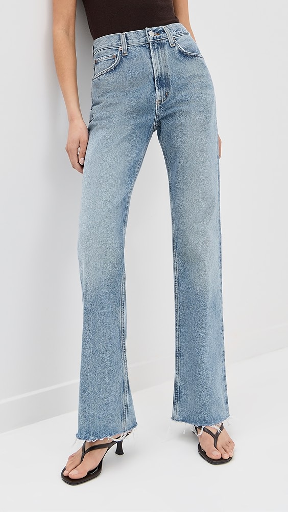 Agolde Leena Jeans: Baby Flare