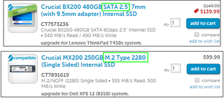 SSD types