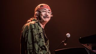 PARIS, FRANCE - NOVEMBER 17: Nobuo Uematsu performs at La Cigale on November 17, 2012 in Paris, France.